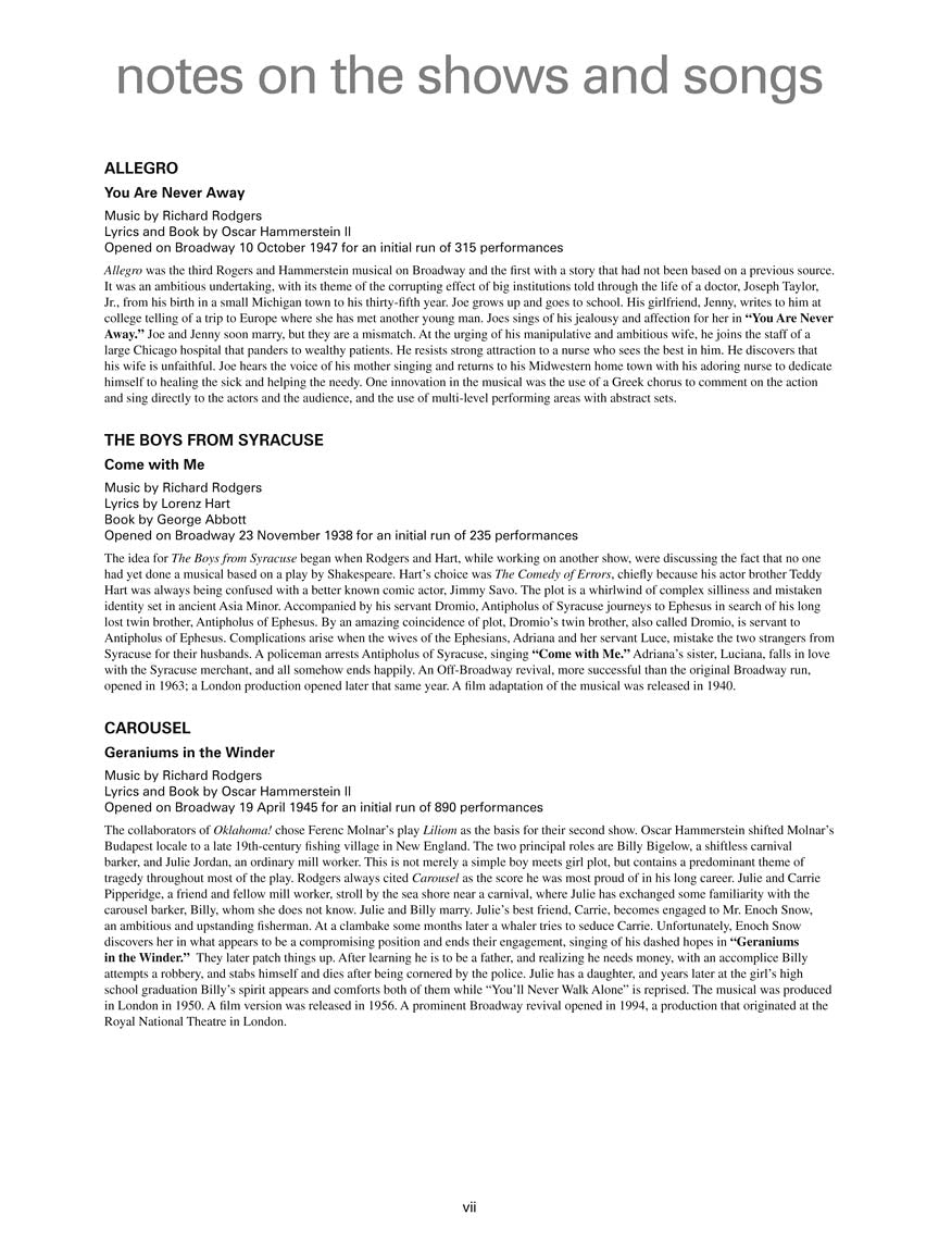 Musical Theatre For Classical Singers Tenor