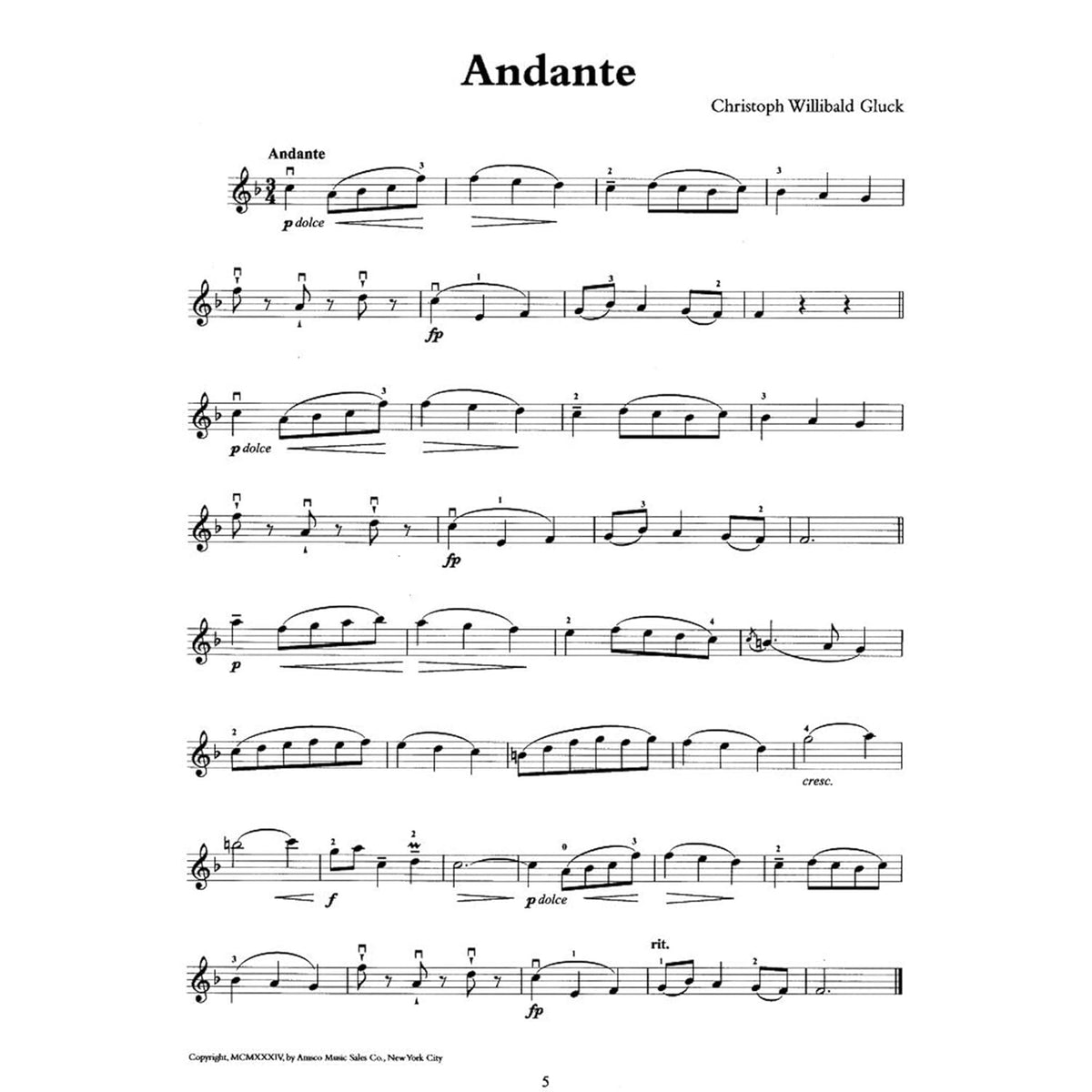 Album Of Violin Pieces Violin/Piano Efs6