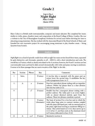 AMEB 小提琴系列 10 - 初级至 4 级手册(2023 年版及以后)