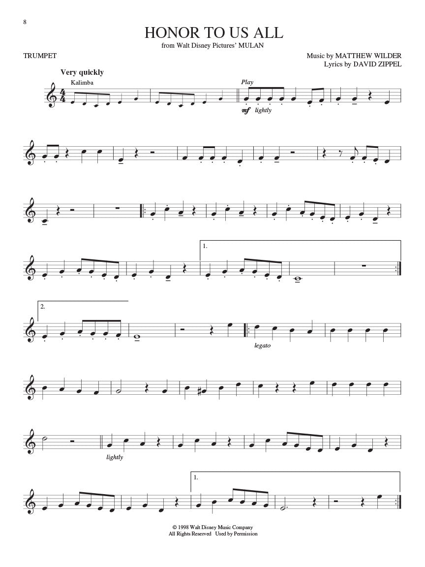 迪士尼经典名曲:次中音萨克斯演奏曲集(附伴奏)