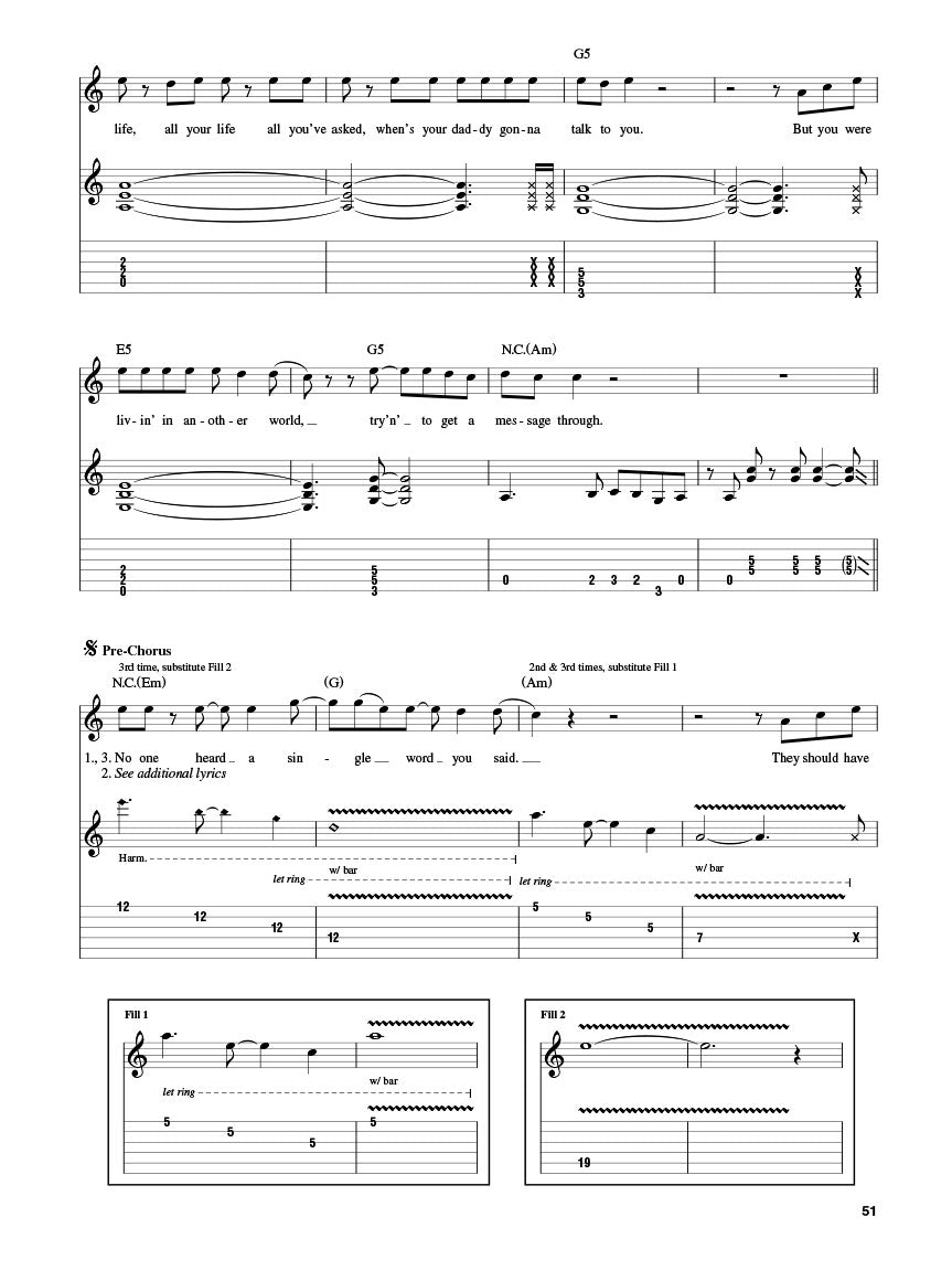 Bon Jovi - 吉他演奏系列第 114 册(附音频)