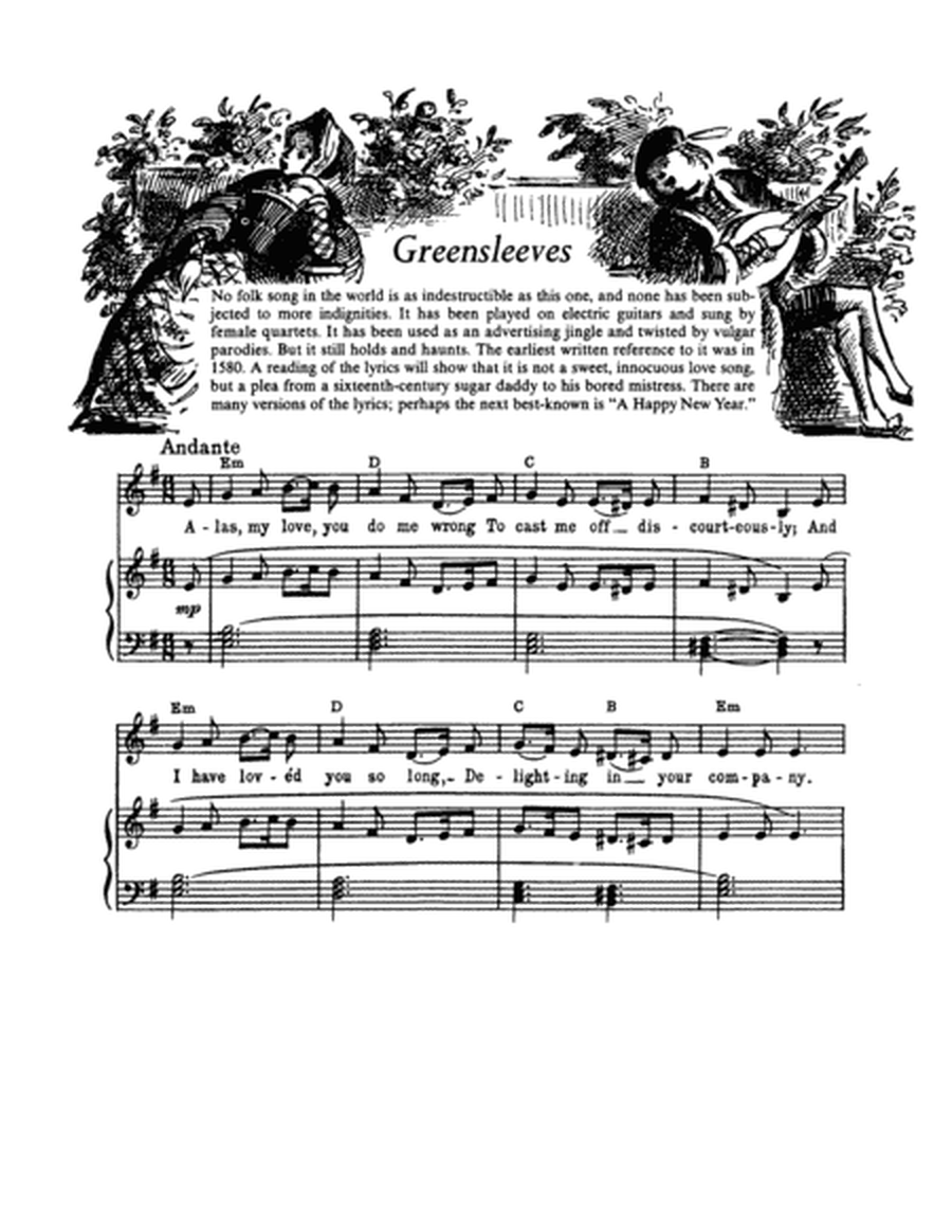 Folk Songs Of England, Ireland, Scotland and Wales Piano Vocal Guitar Book