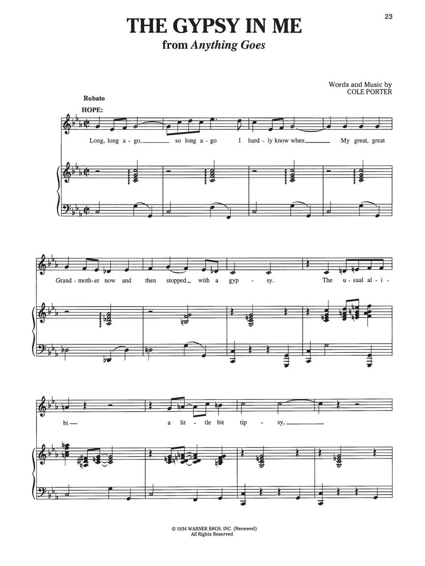 Singers Musical Theatre Anthology Volume 2 Book (Soprano)