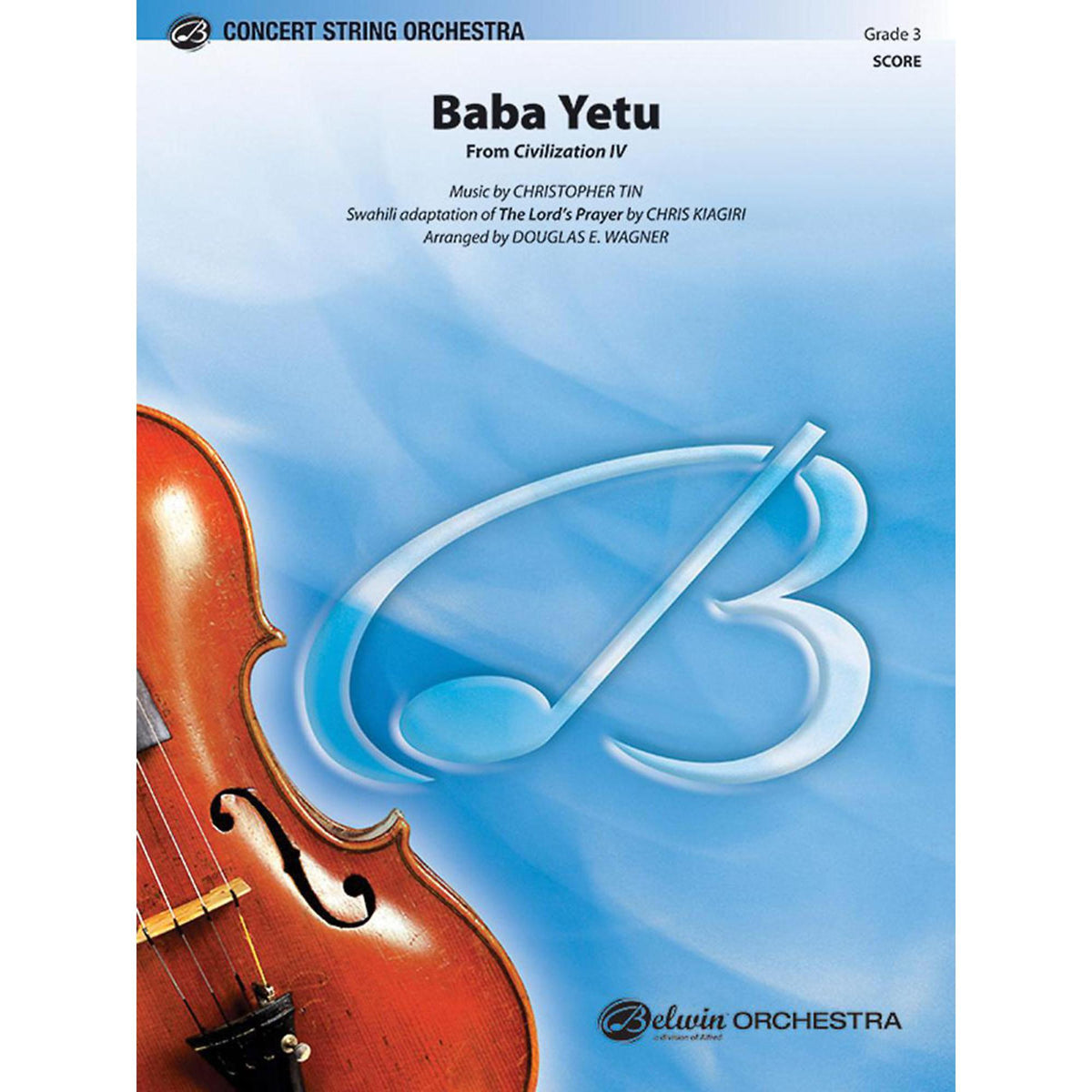 Baba Yetu String Orchestra String Orchestra Hybrid Edition Score/Olm