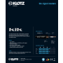Klotz KIK KG PPR Kik Pro Instrument Cable With Metal Jack - Red - 6m
