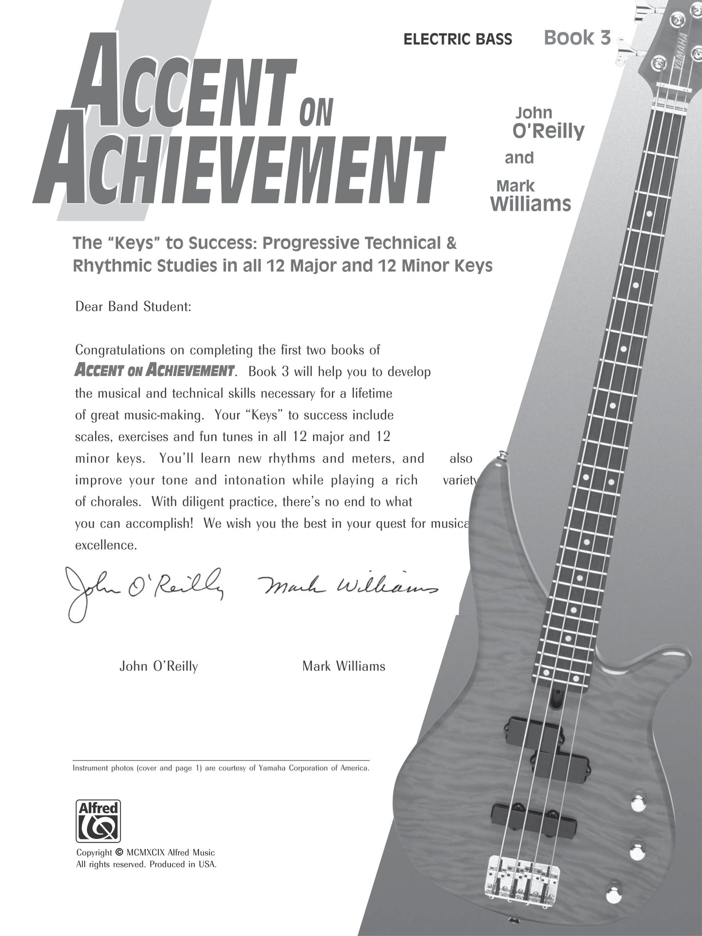 Accent On Achievement - Electric Bass Book 3