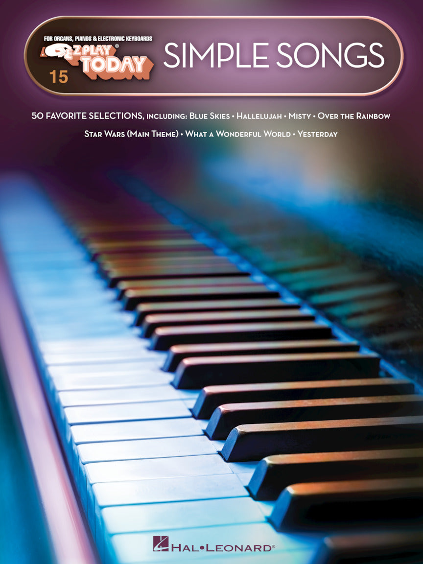 Simple Songs - Ez Play Piano 第15册(50首歌曲)