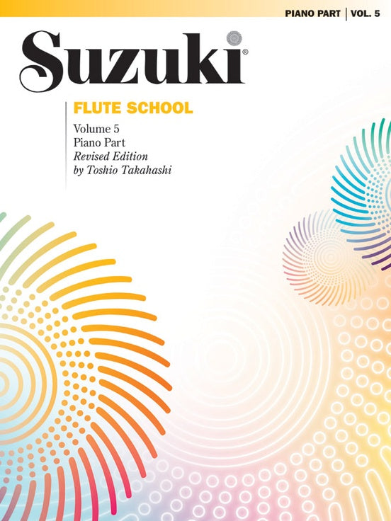 Suzuki Flute School - Volume 5 Piano Accompaniment Book