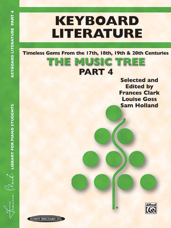 The Music Tree - Part 4 Keyboard Literature Book