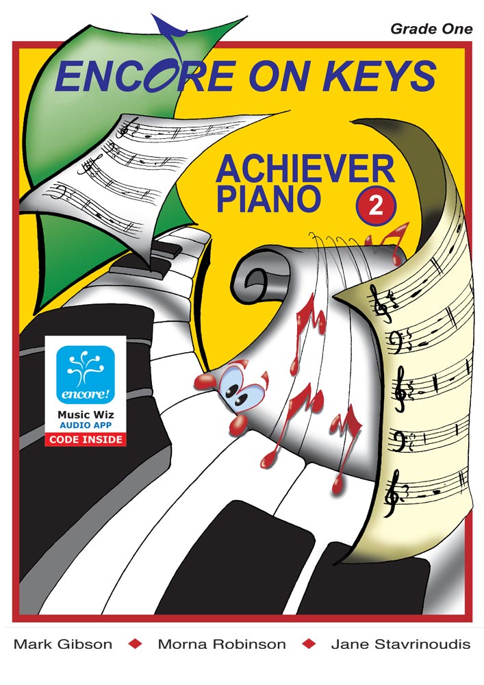 Encore On Keys Achiever - Piano Series Level 2 Book (Book/Ola)