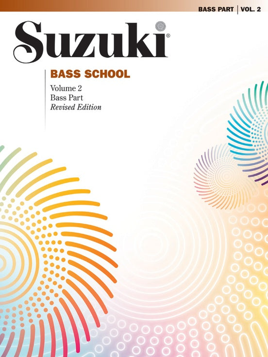 Suzuki Bass School - Volume 2 Double Bass Part Book