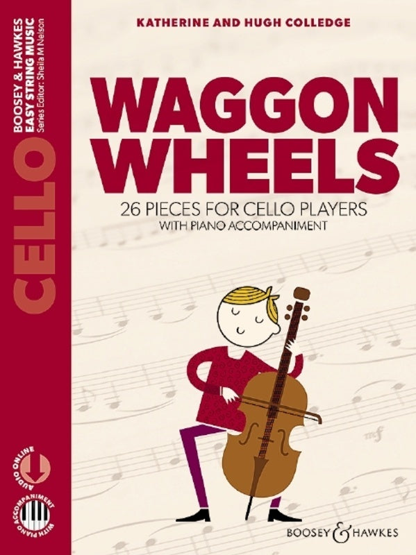 Waggon Wheels - 大提琴曲集(附钢琴伴奏及在线音频,新版)