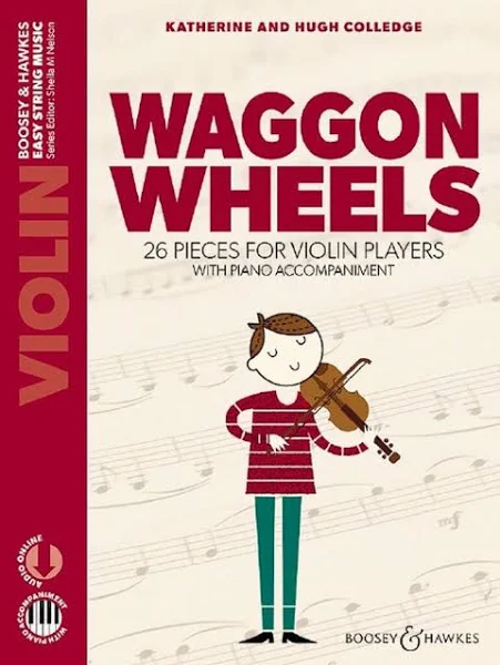 Waggon Wheels - 小提琴教材(附钢琴伴奏及在线音频)(新版)