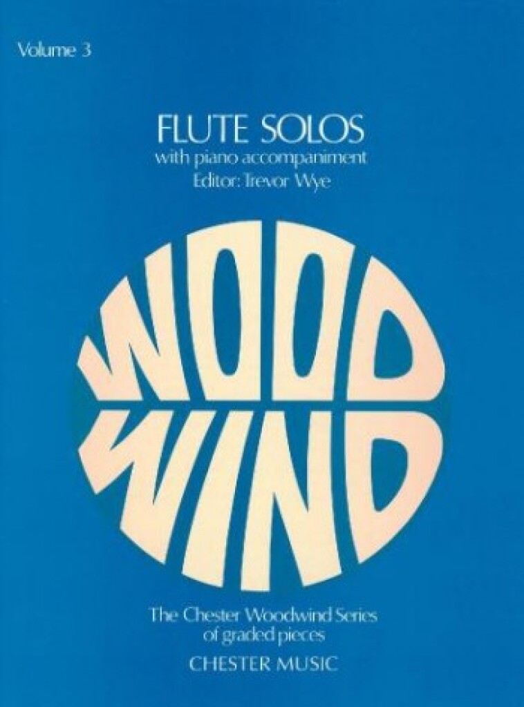 Trevor Wye - Flute Solos Volume 3 Book
