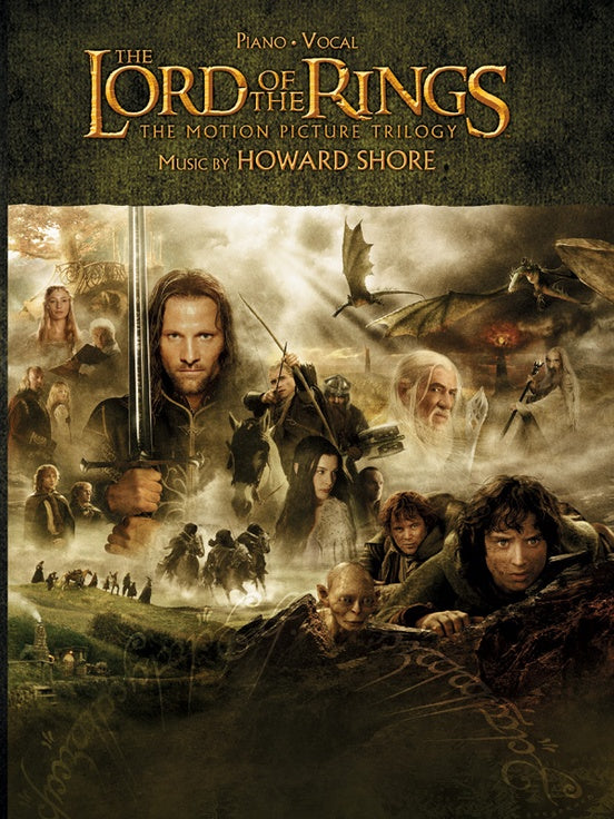The Lord Of The Rings Trilogy Piano/Vocal Songbook