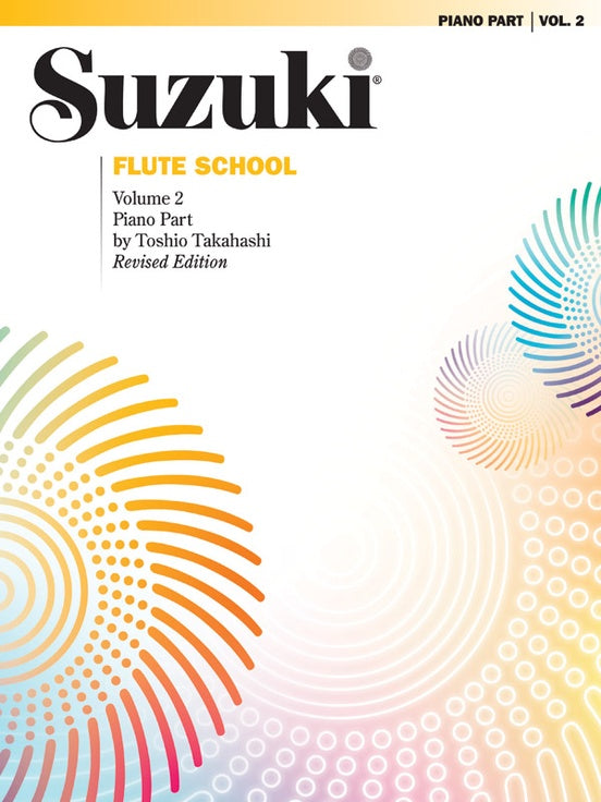 Suzuki Flute School - Volume 2 Piano Accompaniment Book