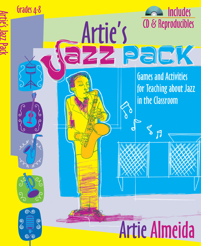 Arties Jazz Pack 书籍/CD - 课堂爵士乐教学游戏