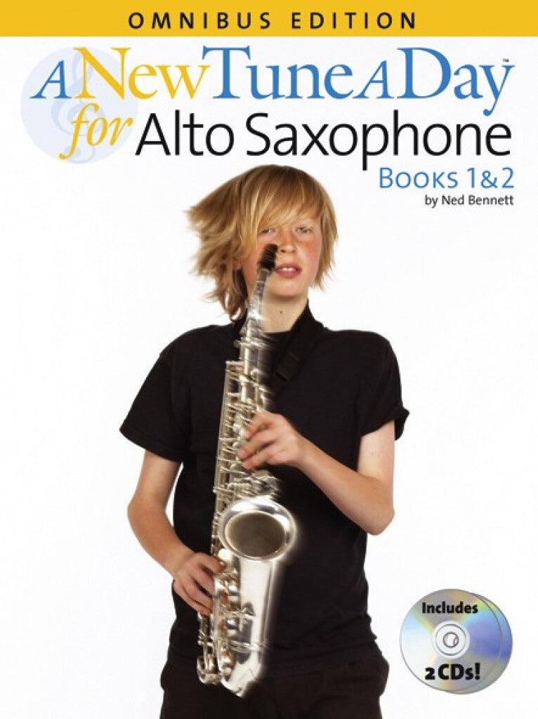 A New Tune A Day- Alto Saxophone Omnibus (Books 1 & 2) With Cds