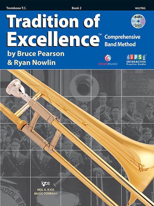 Tradition Of Excellence Trombone - Book 2 (Book/Dvd)