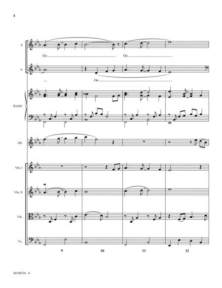 Inscription Of Hope - Conductor's Score and Parts For String Quartet & Oboe