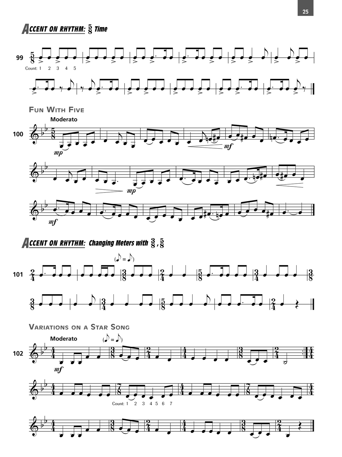 Accent On Achievement - Alto Clarinet Book 3