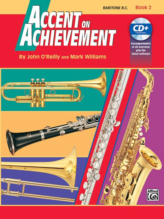 Accent On Achievement -Baritone B.C. Book 2 with Cd