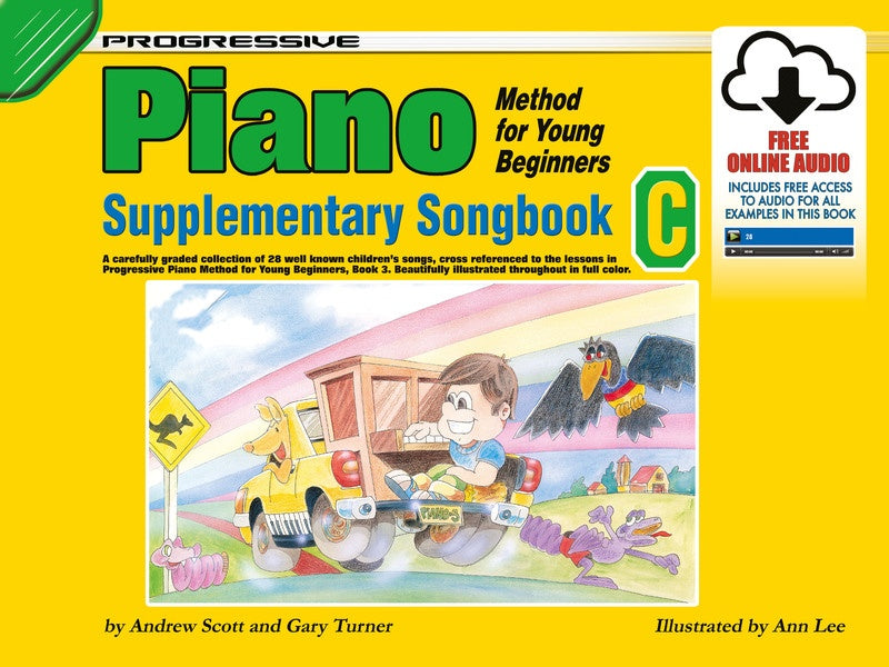 Progressive Piano Method For Young Beginners - Bundle B (Books 1,2,3 + Songbooks A,B,C)