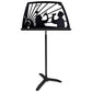 Manhasset Noteworthy Vocalist Design Music Stand - Black Musical Instruments & Accessories