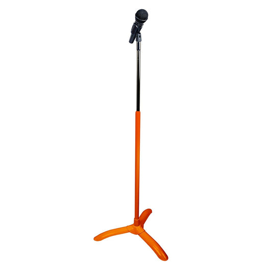 Manhasset Chorale Microphone Stand - Orange Musical Instruments & Accessories