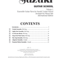 Suzuki Ensembles For Guitar - Volume 1 Book (International Edition)