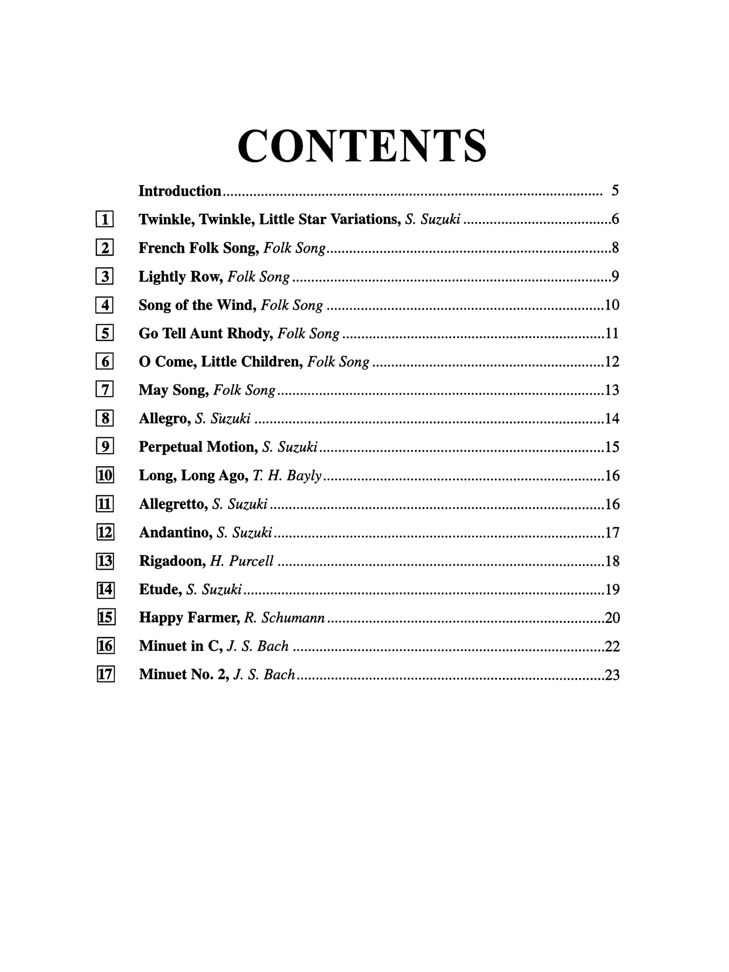 Suzuki Cello School - Ensembles for Cello Volume 1 Book