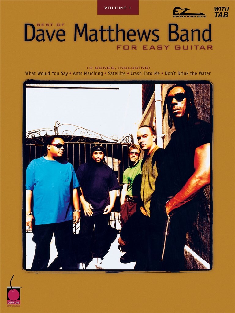 Dave Matthews Band 精选集 - 吉他简易谱书