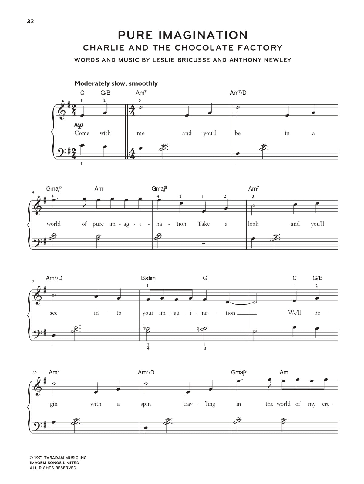 钢琴简易曲集——电影歌曲集