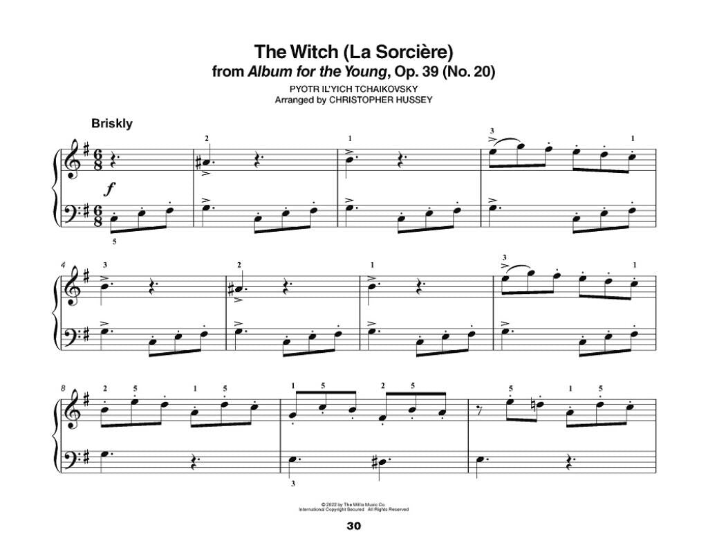 John Thompson's Easiest Piano Course - Easiest Halloween Hits Book