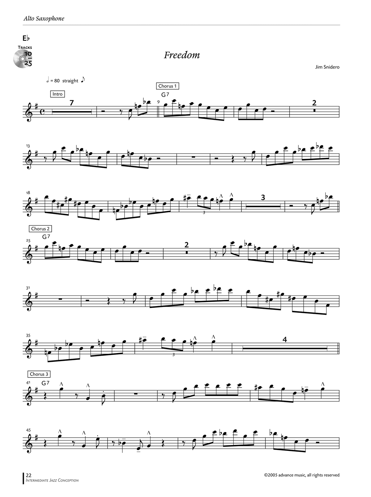 Jazz Conception - For Alto & Baritone Saxophone Book/Ola