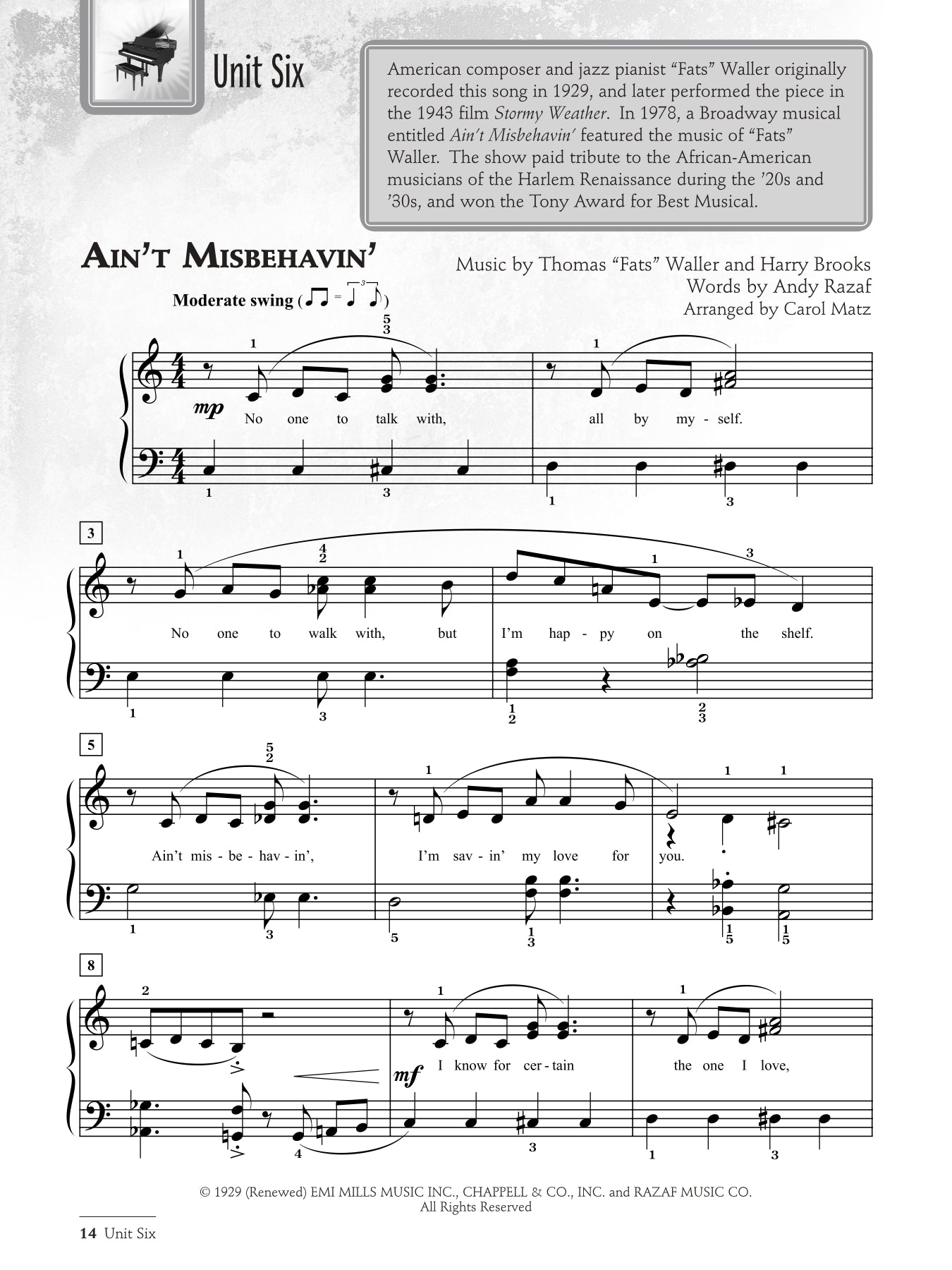 Alfreds I Used to Play Piano: 20s & 30s Hits Book