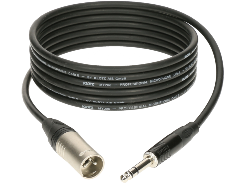 Klotz M1MS1K M1 Professional Microphone Cable With XLR 3P F/M By Klotz - 5m