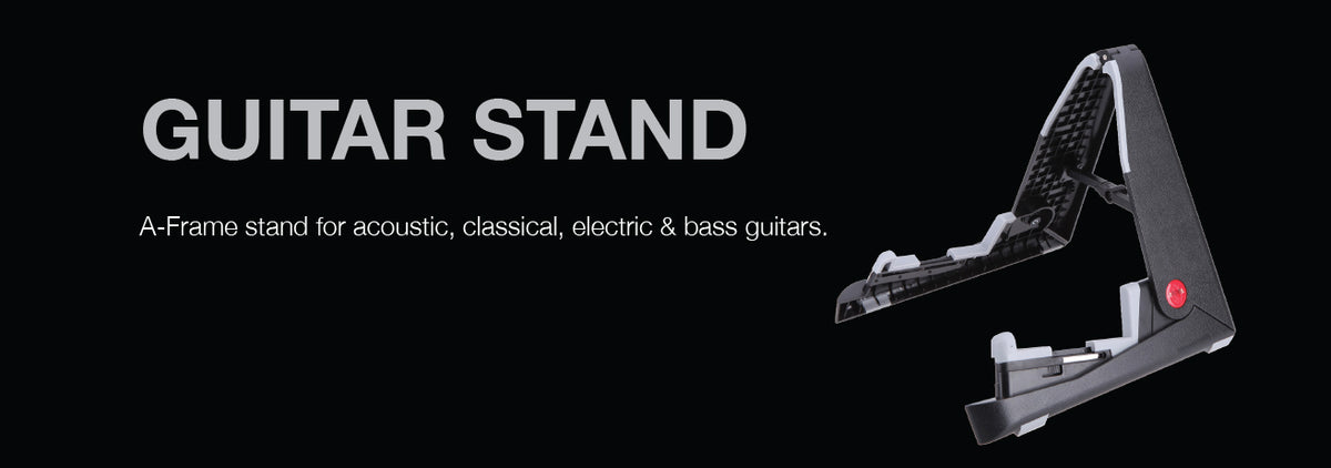 Aroma AGS01 Acoustic/Electric Folding Guitar Stand