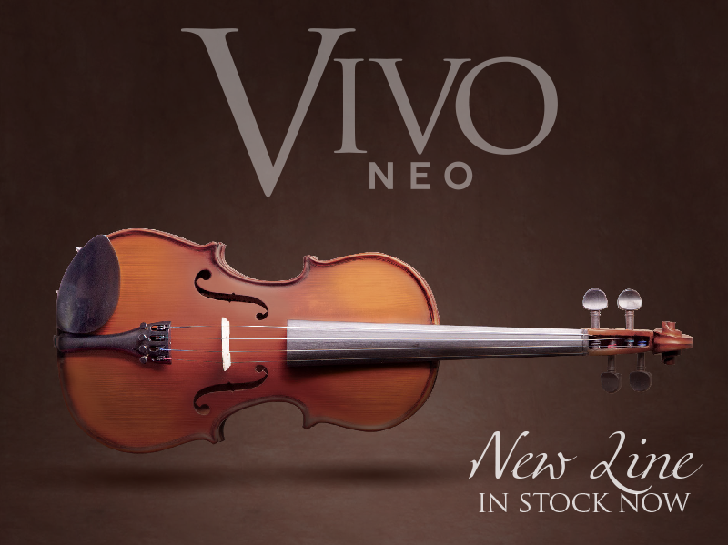 Vivo Neo 1/8 Student Violin Outfit with Case & Bow (Beginner Violin)