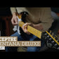 Sceptre Ventana Deluxe Double Cutaway HSS See Thru Ocean Blue Electric Guitar