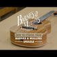 Barnes & Mullins BMUK5T Tenor Walnut Ukulele with Professional Black Wood Case