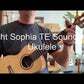 Flight Sophia Soundwave Tenor Electro Acoustic Ukulele With Deluxe Padded Gig Bag