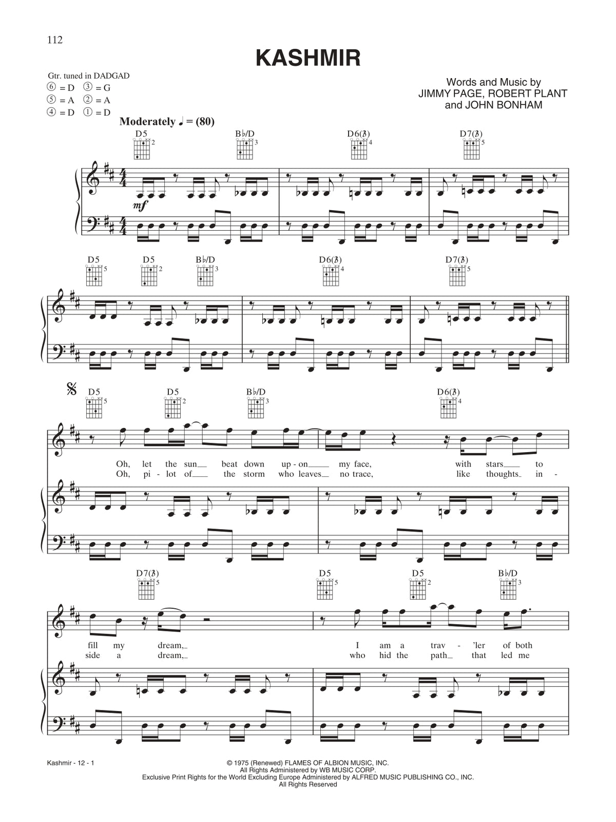 All Time Rock Hits Sheet Music Playlist PVG Book