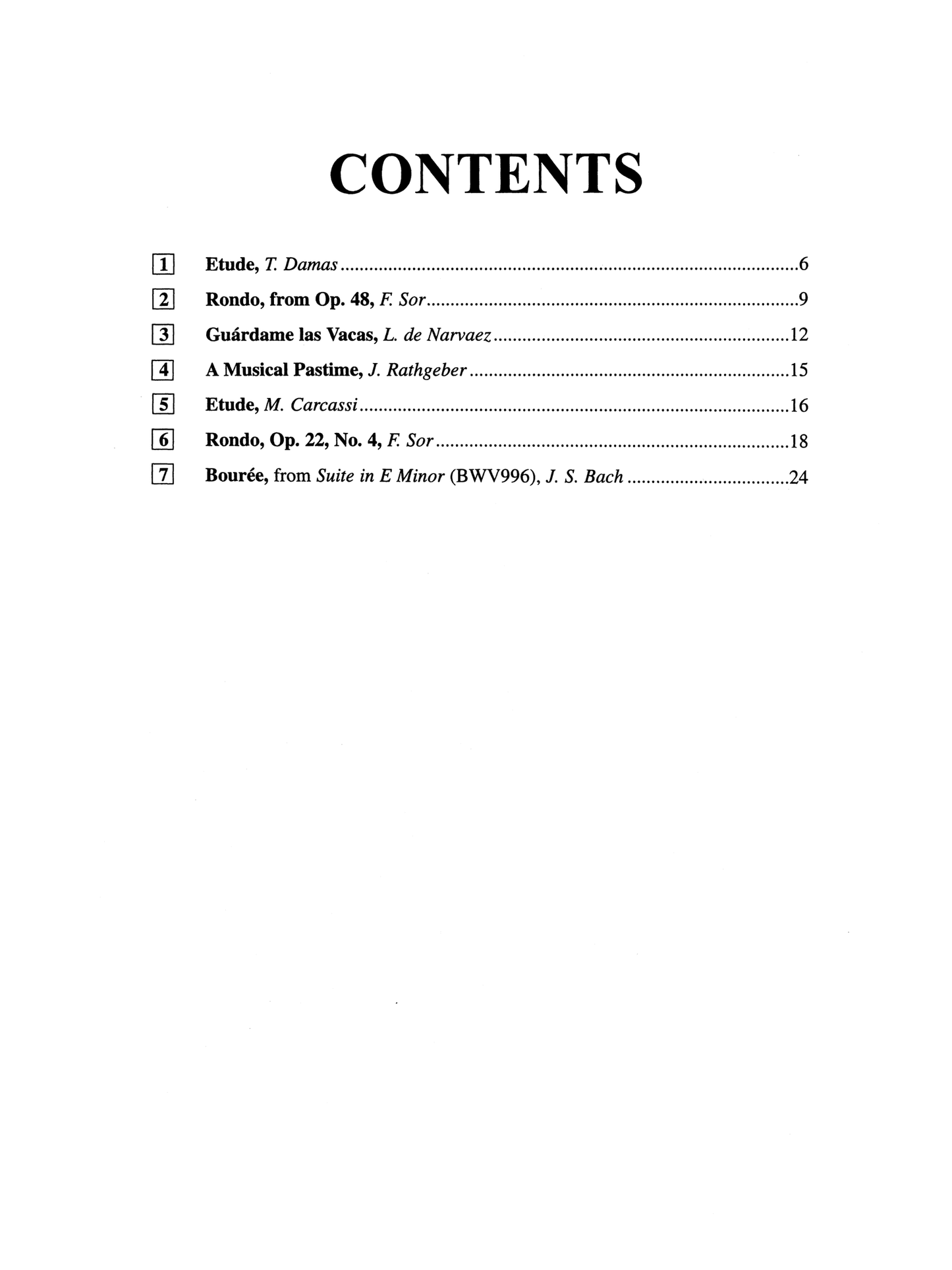 Suzuki Guitar School - Volume 6 Guitar Part Book (International Edition)