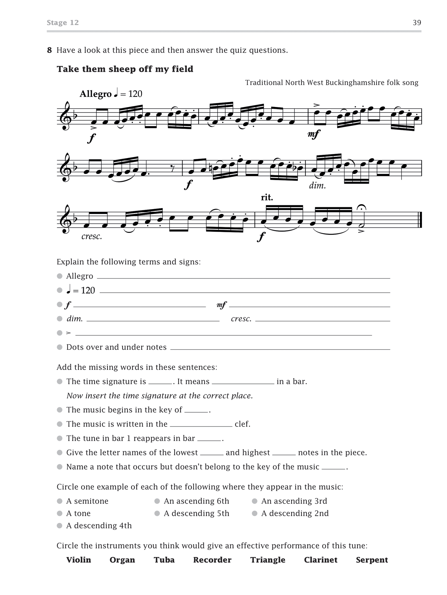 Improve Your Theory - Grade 1 Book