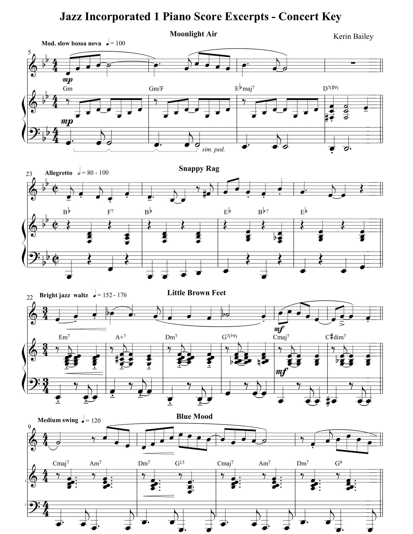 Jazz Incorporated - Trombone/Euphonium With Piano Accompaniment & CD - Book 1