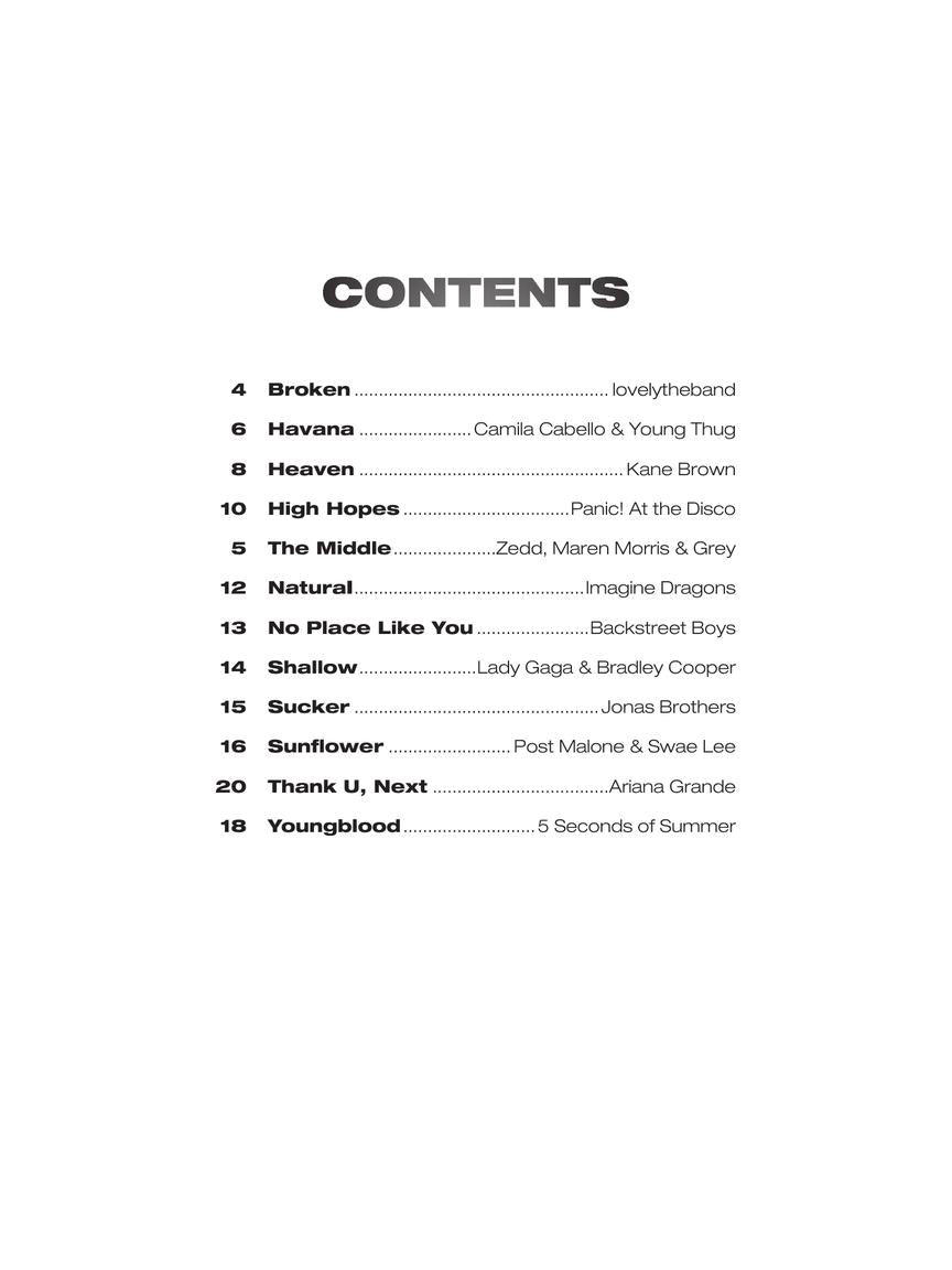 12 Hot Singles For Horn Play Along Book/Ola