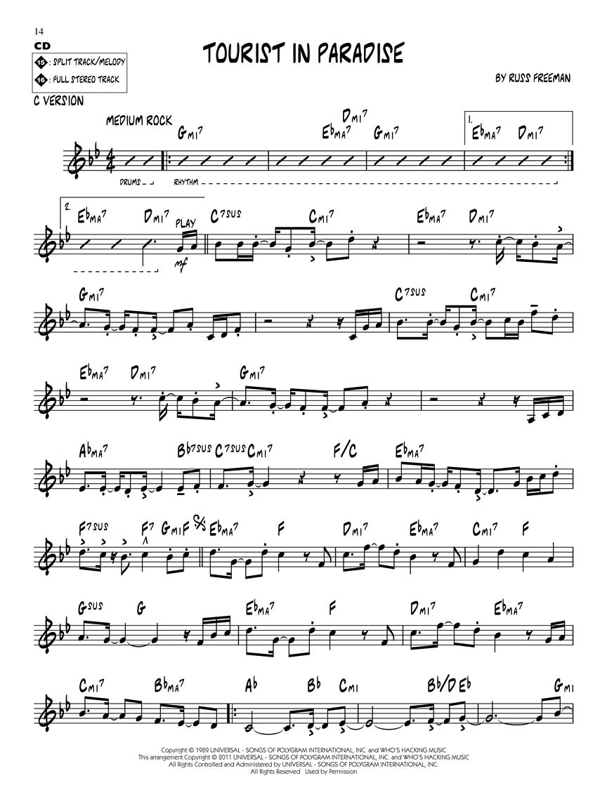 Smooth Jazz Classics - Jazz Play Along Volume 155 书籍/CD