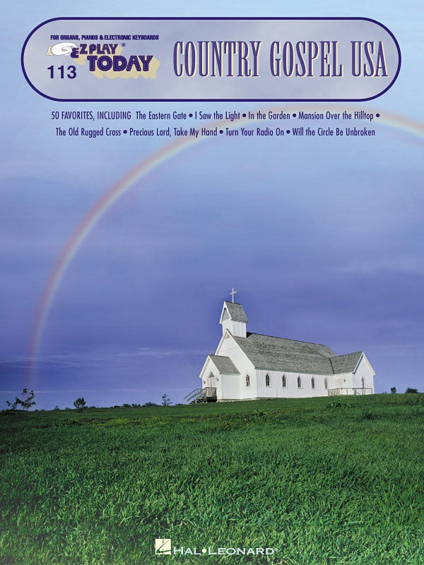 Country Gospel Usa Ez Play Volume 113 Book