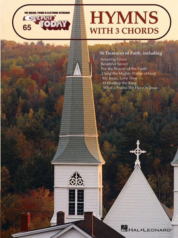Ez Play 65 Hymns With 3 Chords